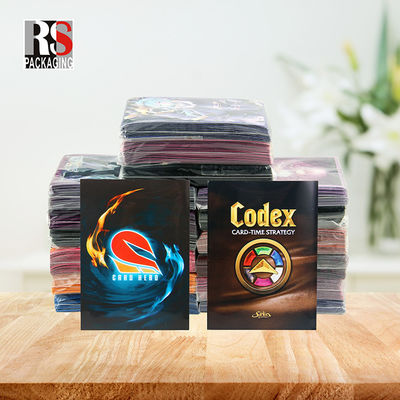 Голографический Yugioh MTG Торговая карта Рукава плоская карманная сумка