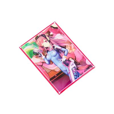66x91 Торговые спортивные карты Рукава Печатные цветовые подарки PP TCG защитные карты