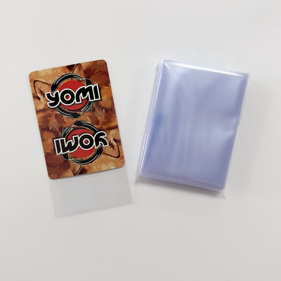 Мягкий двойной лазерный водонепроницаемый топлодер для 100PCS Custom Art Printed Sports Card Sleeves