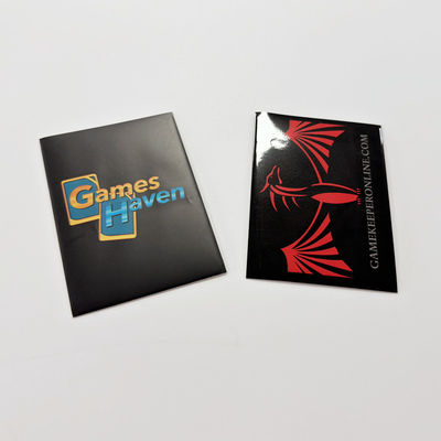Мягкий двойной лазерный водонепроницаемый топлодер для 100PCS Custom Art Printed Sports Card Sleeves