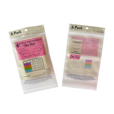 PET / CPP Custom Printed Zip Lock Bags Пластиковые упаковочные пакеты для обуви