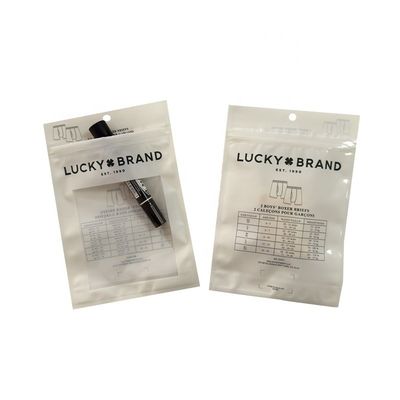 PET / VMPET / CPP Zipper Printed Poly Bag для бикини / шелковых чулков / носков