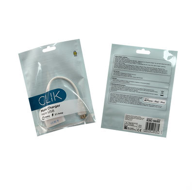 Специализированная толщина OEM Пластиковый Ziplock висячий пакет для водонепроницаемого корпуса для мобильных телефонов