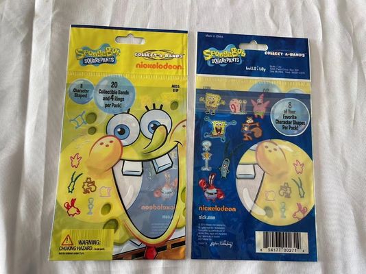 Самоклейкая печать Bopp Poly Bag для ювелирных украшений Серёжки Упаковка