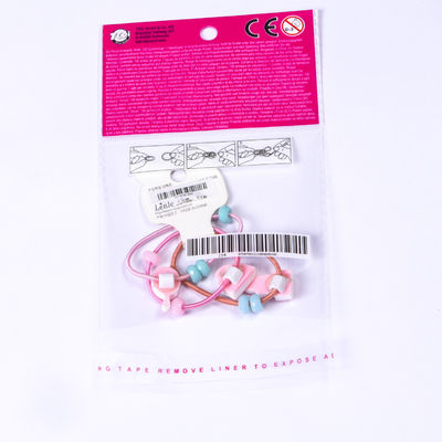 Перезапечатываемый Opp Header Bag самоклеящийся Opp Bag Packaging для одноразовых упаковок