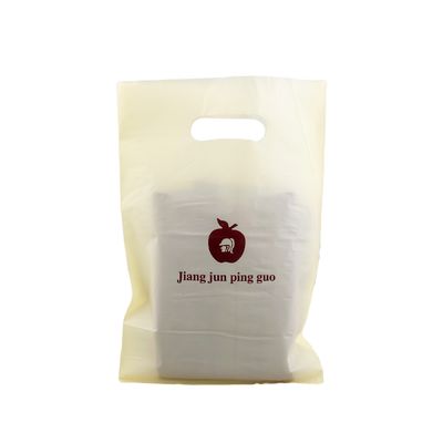Ударная ручка Торговая сумка из LDPE Экологически чистые продукты питания
