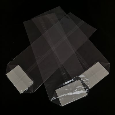 Poly Opp Cross Block Square Bottom Пластиковые пакеты для упаковки продуктов питания