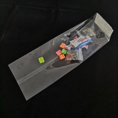Poly Opp Cross Block Square Bottom Пластиковые пакеты для упаковки продуктов питания