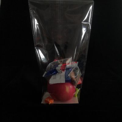 Poly Opp Cross Block Square Bottom Пластиковые пакеты для упаковки продуктов питания