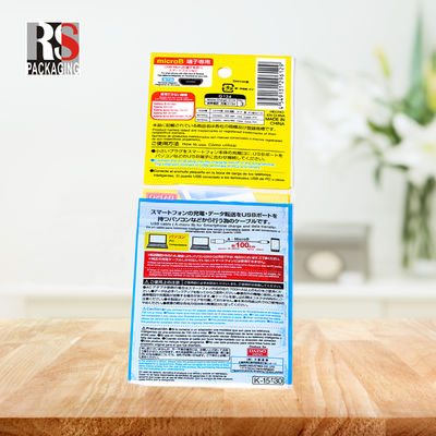 Прозрачный перезамыкающийся пакет Bopp Poly Self Adhesive Plastic Stand Up Pouch с головкой