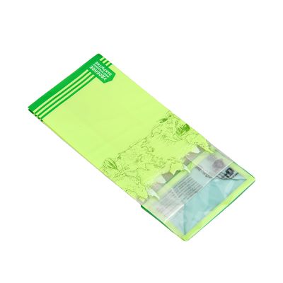 Частный маркировки партии Clear Opp Flat Bottom Bag натуральные съедобные пищевые упаковочные пакеты