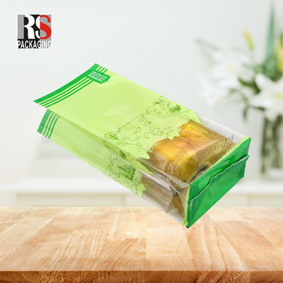 Частный маркировки партии Clear Opp Flat Bottom Bag натуральные съедобные пищевые упаковочные пакеты