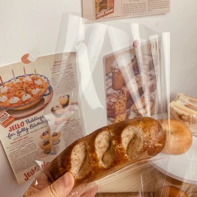 Промышленные продукты питания OPP LDPE Wicket Bread Loaf Bags Custom Print Для хранения в пекарнях