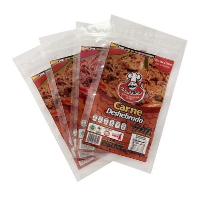 Многоразовый Mylar Zip Lock Замороженные пакеты Плоская морозильная сумка