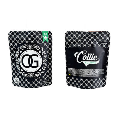 Мат Алюминиевая фольга Пластиковая стойка Zipper Bag Пищевые компостируемые стойки