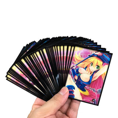 Размер на заказ Красный Чёрный Двухцветной Игровой Карточный Рукав Для Mtg Yu-Gi-Oh TCG Карты На заказ Логотип И Тип Узора
