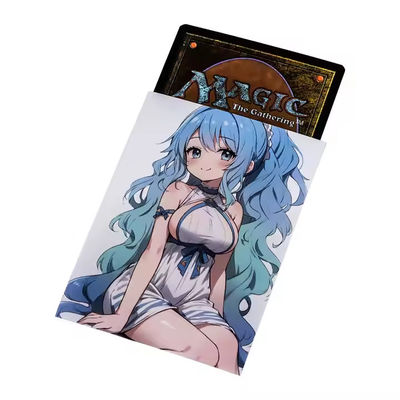 Защита от торговли Коллектор Мат Pp Пластиковая торговая игра Tcg Mtg Карточные рукава