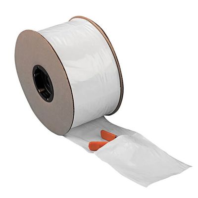 Полиэтиленовые пакеты PE на рулоне с предварительно открытым краем для автоматических упаковочных систем