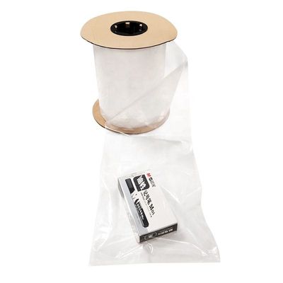 White And Clear Perforated Custom Pre Opened Poly Bags Auto Bags On Rolls