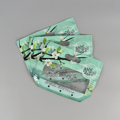 Пользовательские печатные герметичные прозрачные пластиковые пакеты для овощей, пищевой категории, с застежкой-молнией, для упаковки свежих фруктов