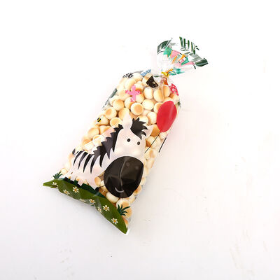 Напечатанный по заказу подарочный пакет для виолончели Целлофан для вечеринок Торги с угощениями для вечеринок Прозрачные сладости для печенья Пластиковые поли-купоры для хранения