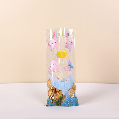 Уникальный дизайн на заказ Рождество Хэллоуинская вечеринка Виолончель Пластиковые пакеты для украшений и хранения