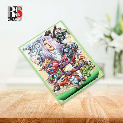 Щит 66ммx91мм Голографическая Аниме Игра Югио Торговля Tgc Черная граница Карточные рукава