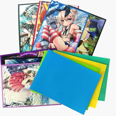 Текстурированный глянцевый матовый игровой картонный рукав