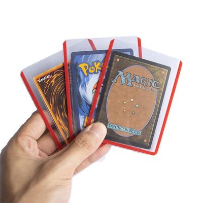 Текстурированный глянцевый матовый игровой картонный рукав