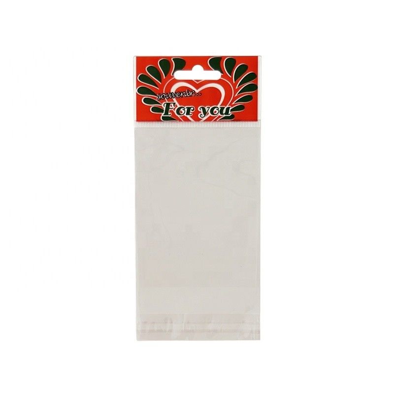 Bopp Clear Self Sealing Cellophane Bags Customized For Gift Card And Toy Wrapping (Очищенные целлофанные пакеты для самозапечатывания, предназначенные для упаковки подарков и игрушек)