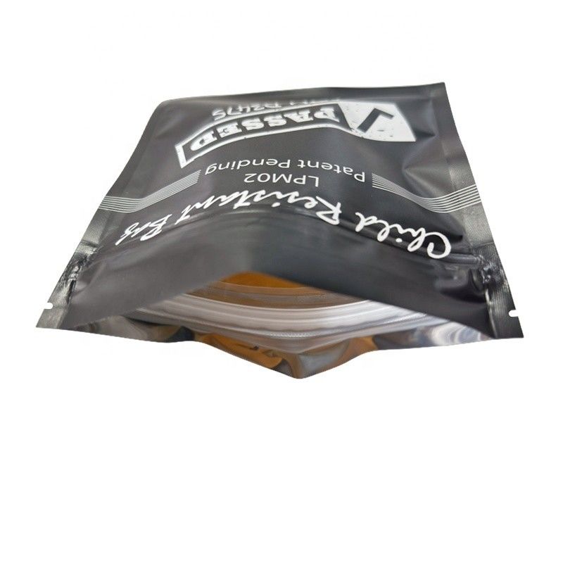 Матовый запахоустойчивый Mylar Stand Up Foil Zip Lock Mylar Pouch Bag детский