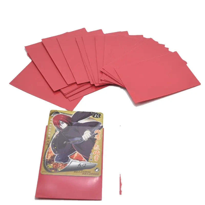 Custom Logo ODM Clear Soft Plastic Trading Game Card Protector Sleeves For Anime Yugioh Mtg Tcg Прозрачные мягкие пластиковые защитные рукава для игровых карт для аниме Yugioh Mtg Tcg