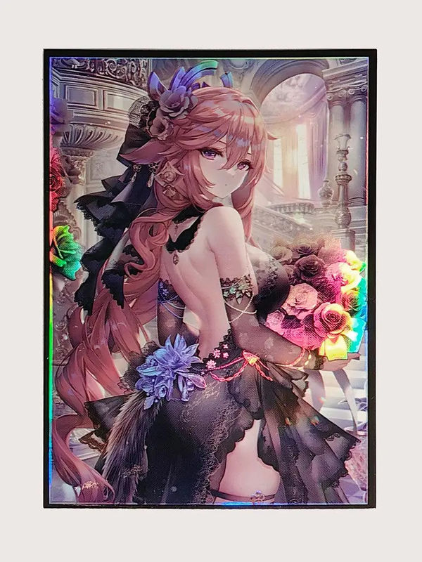 Стандартный размер на заказ Печать 67 X 92 мм Гологолографический MTG TCG Игры на доске Искусство Карточные рукава