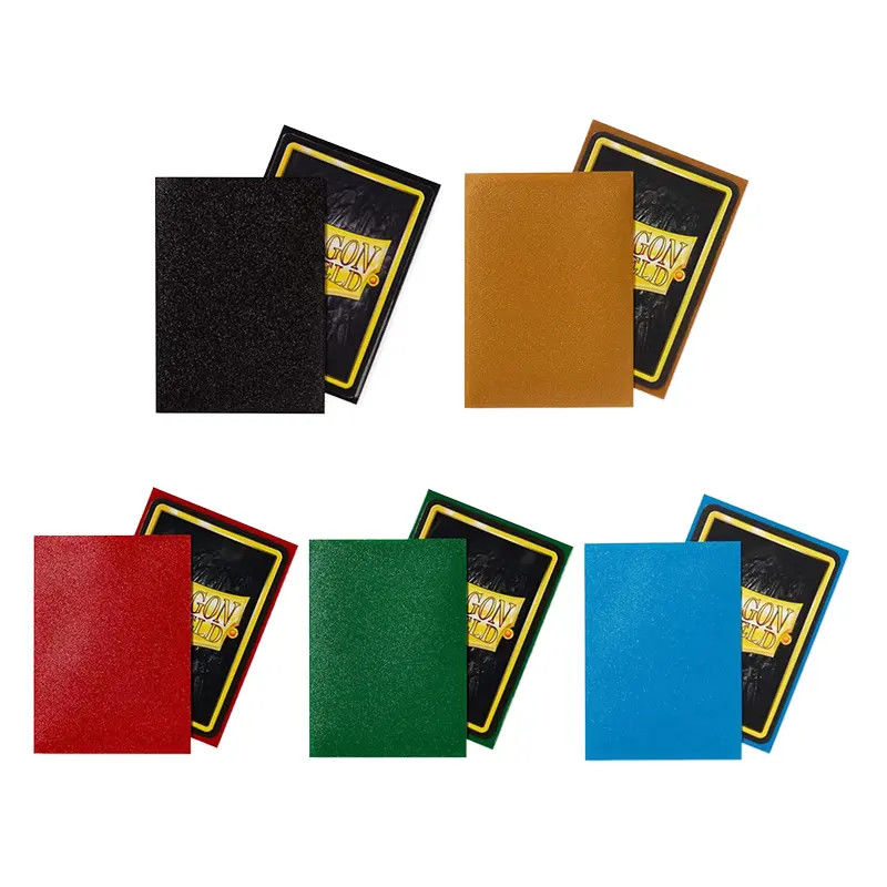 Принято пользовательское логотип Dragon Shield Deck Matte Protective Card Sleeves для игр стандартного размера в сумке PP