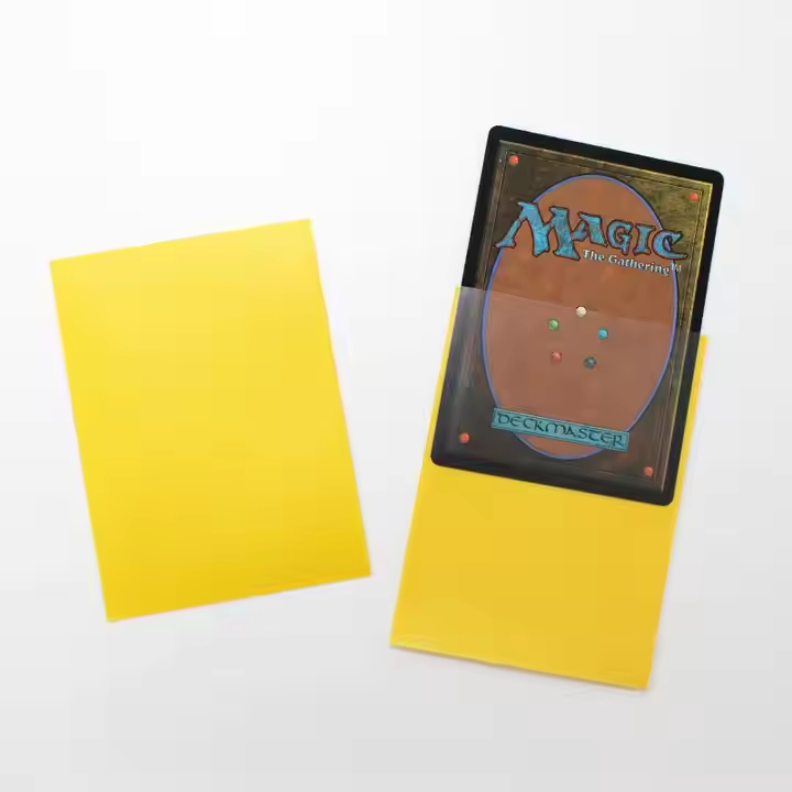 Установленный прозрачный пластиковый защитник игровых карт из ПВХ Рукава прочная защита с прочной сумкой OPP