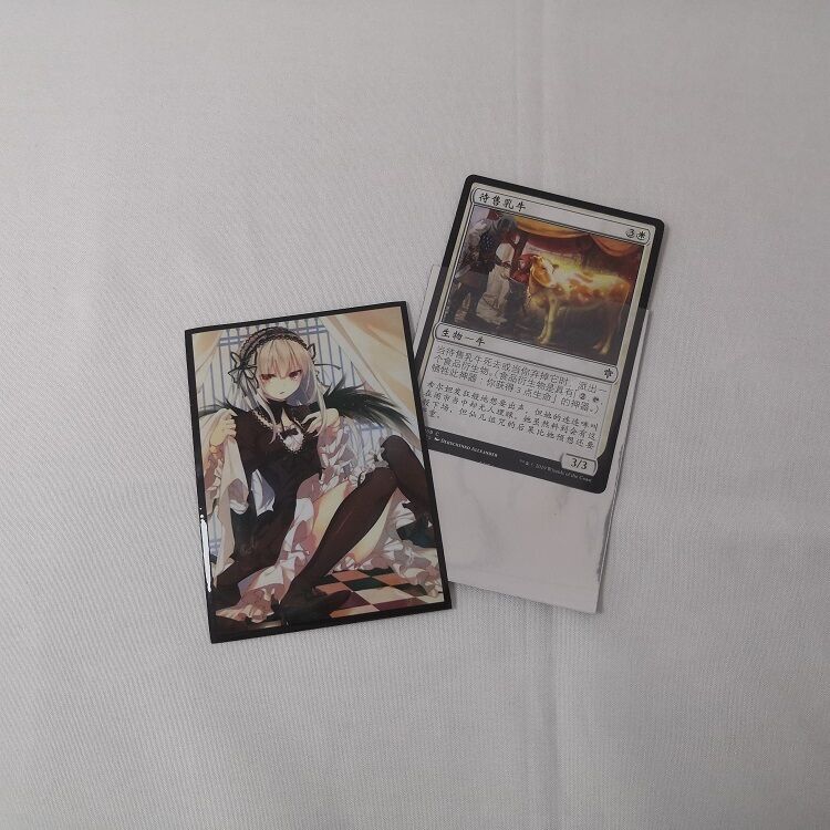 Частные заказные печатные аниме-карты, защитные рукава, аксессуар для карточных игр, рукава для карт с индивидуальным дизайном